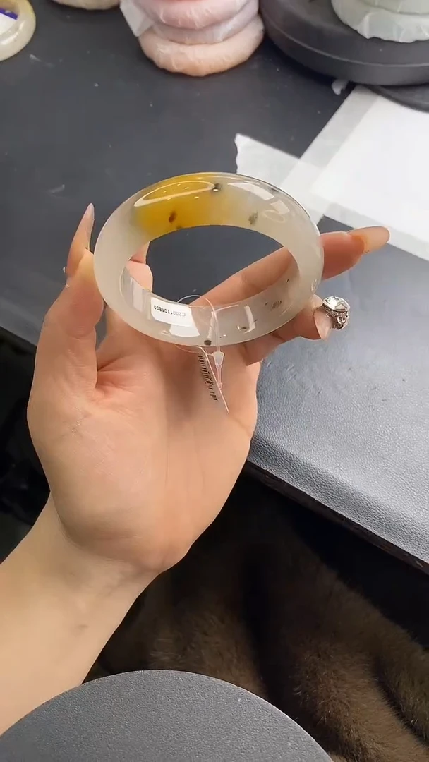 未镶嵌手镯石英质玉w132-HB54+