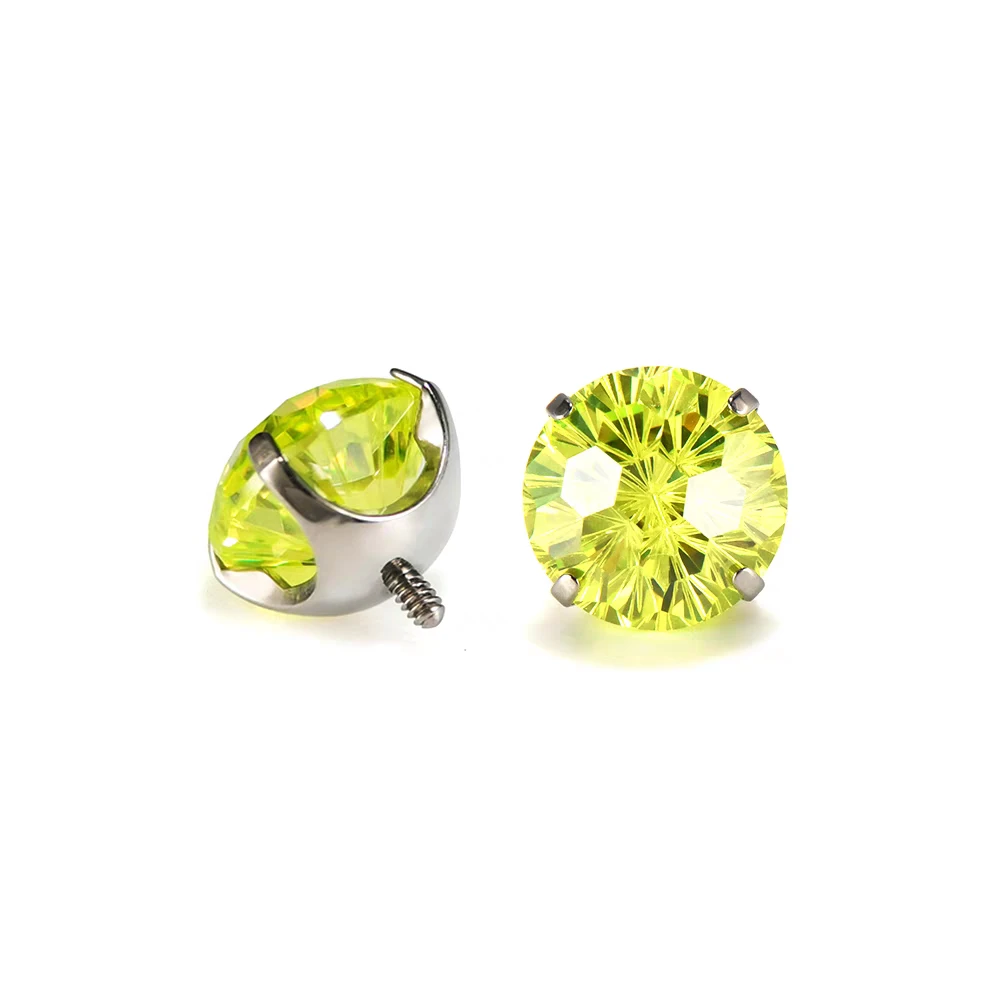 钛合金耳饰 F136防过敏养耳洞耳蜗钉耳骨钉内螺纹0.9牙口钻头