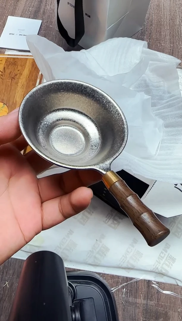 风谜·纯钛竹节茶漏