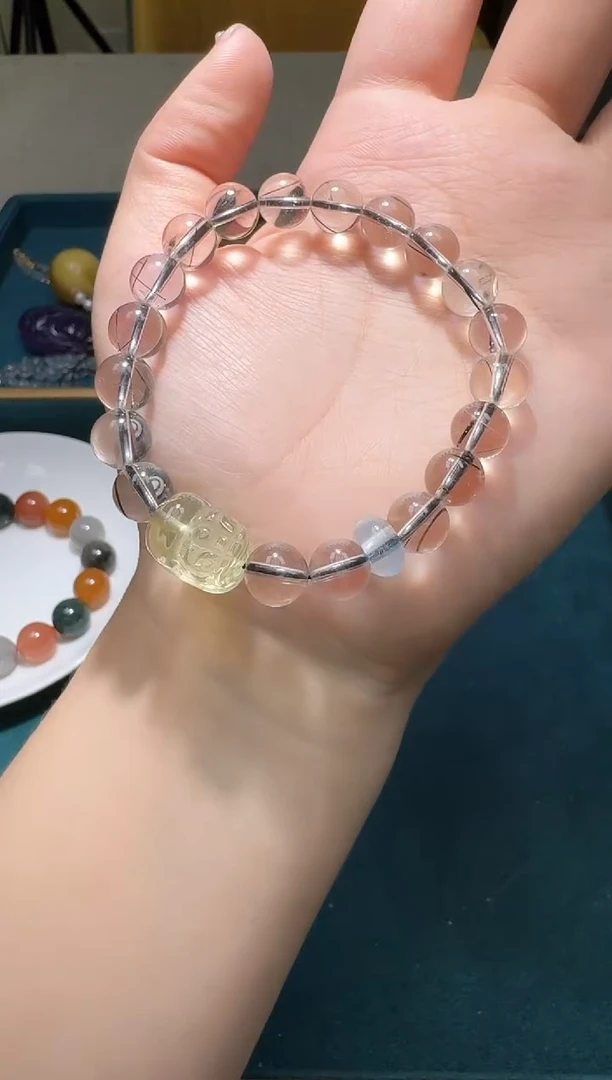 未镶嵌手链水晶多样性发一件 242