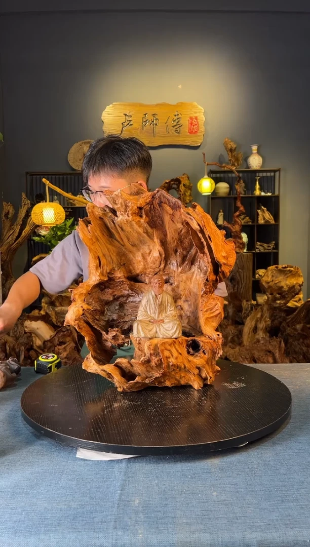 木卢师傅根艺作品（不包含人物摆件）