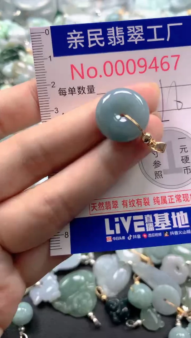 颈饰未镶嵌翡翠9467