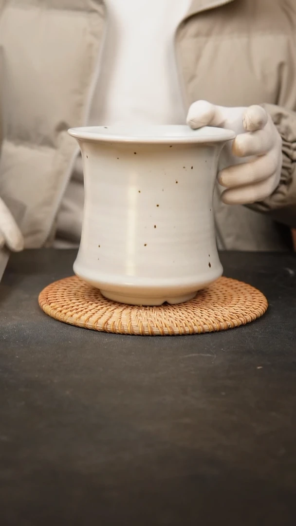 【闪购商品】瓷片泥泥手工花盆