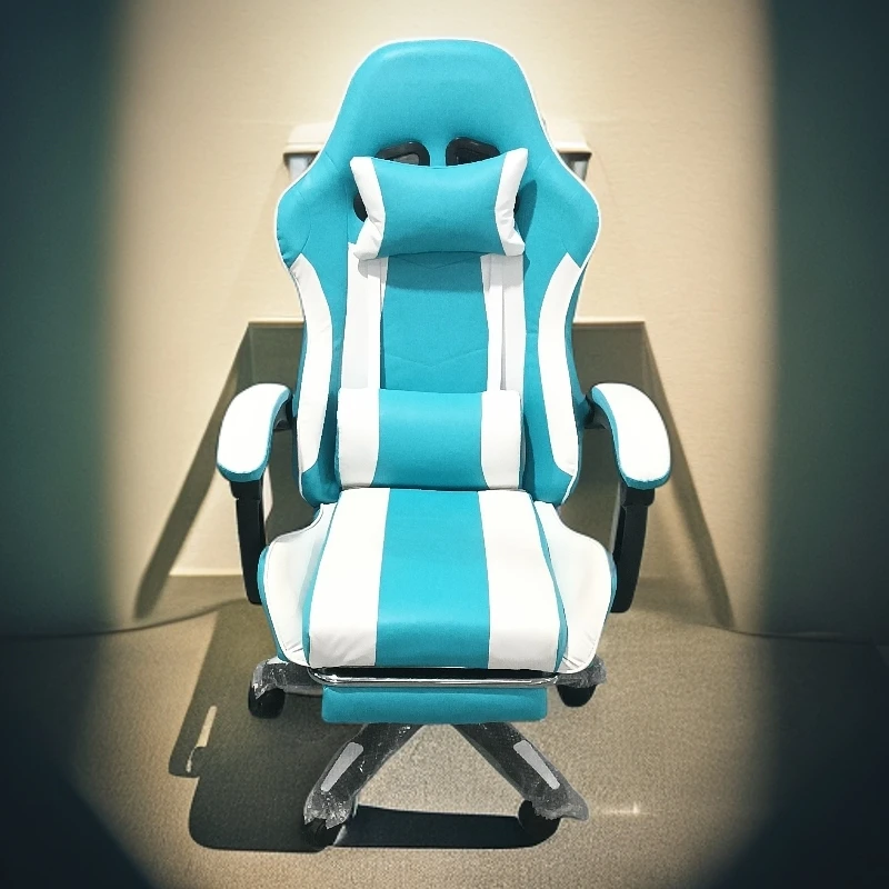 2055219068参考详情电竞椅游戏椅粉色美式职场休闲风电脑椅书房