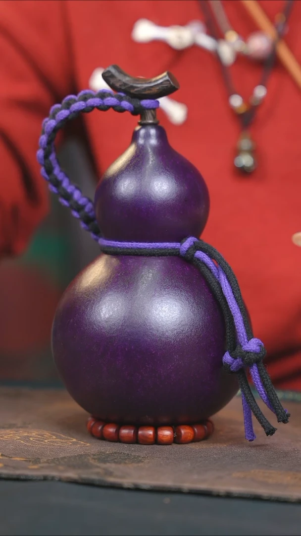 【闪购商品】RS116大漆酒葫芦不包手串及旋转底座