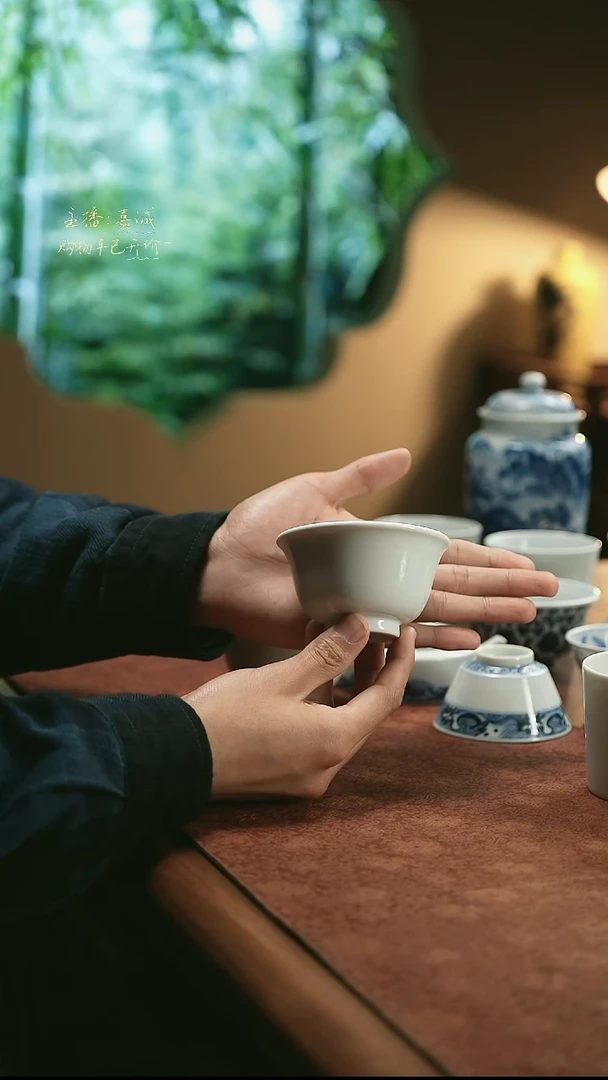 【闪购商品】杯白压手 三余作器手工器皿