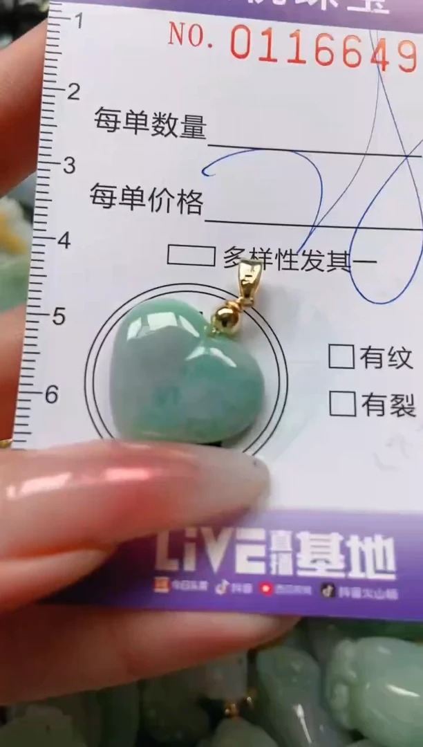 【闪购商品】翡翠颈饰未镶嵌闪购0116649