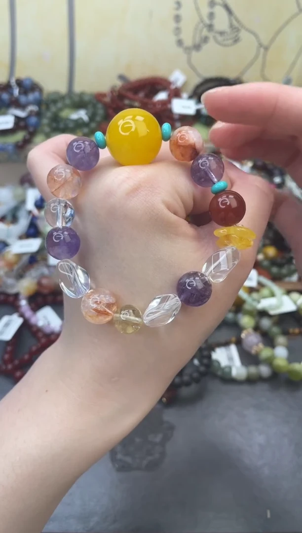 未镶嵌手链水晶437