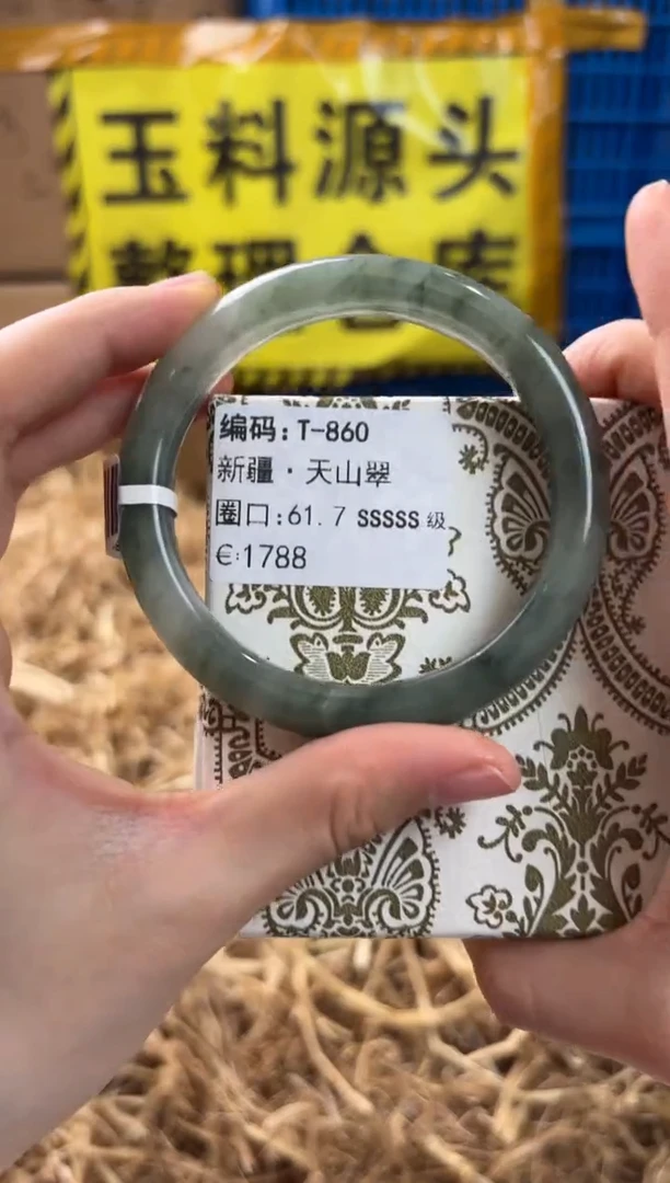 未镶嵌手镯石英质玉T-860