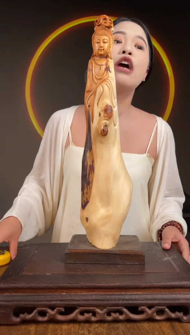 柏木（崖柏）手工摆件,先抢先得! 编号:60