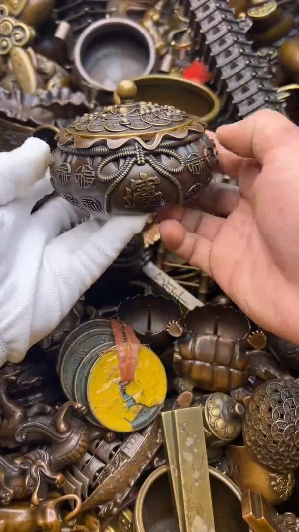 精美铜器，点击下单