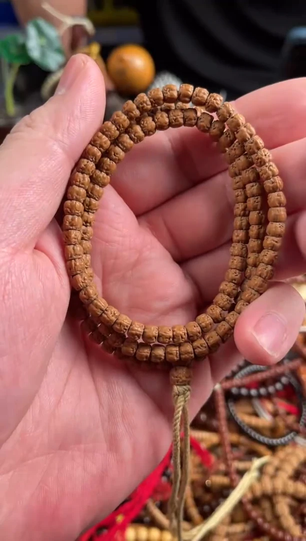 【闪购商品】金刚菩提手串王胖子文玩工作室龙切佛手
