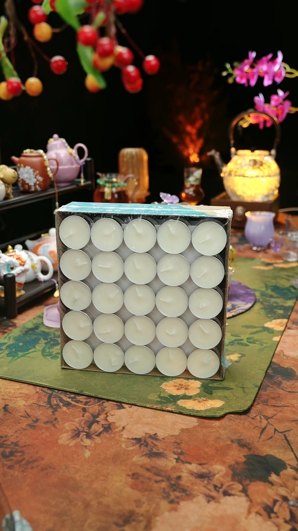 【闪购商品】植物蜡烛4小时100颗茶蜡