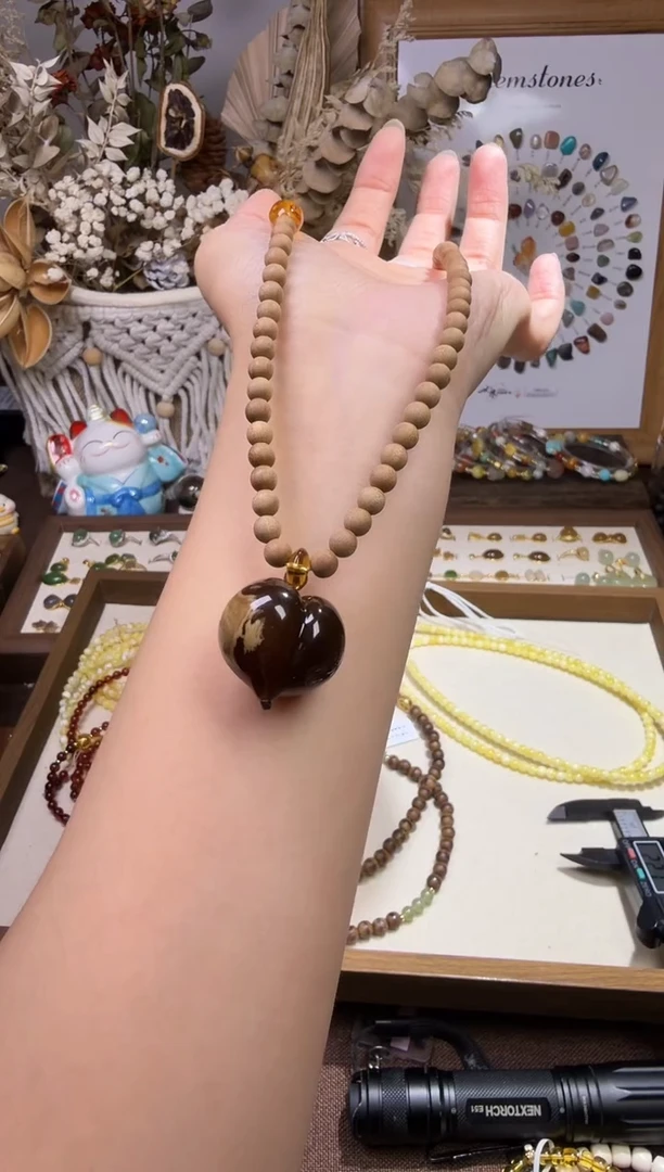 水晶摆件未镶嵌珠链
