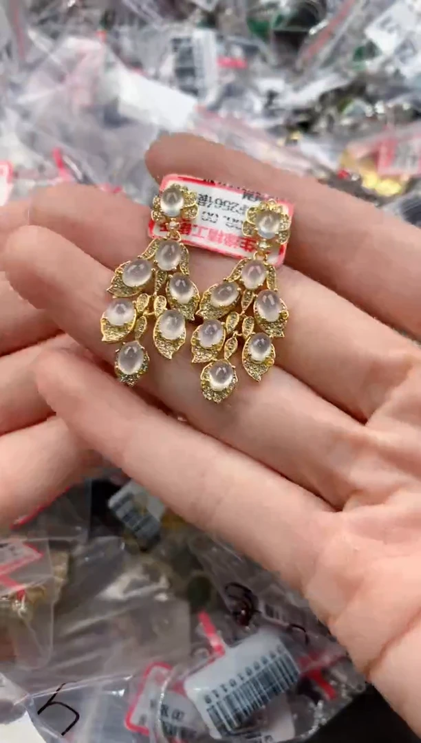 银S925镶嵌戒指翡翠1111----5