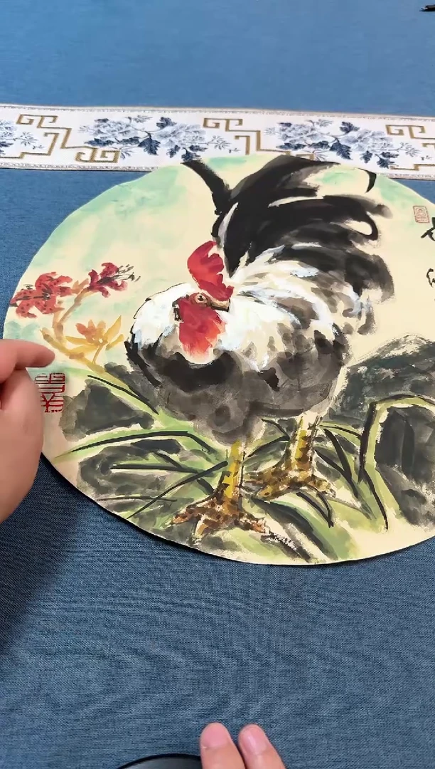 国画毛翔先老师国画作品