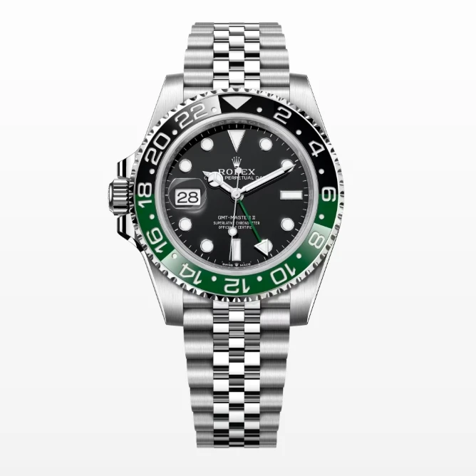 未使用 Rolex/劳力士 格林尼治型II 40mm/126720/左撇子/雪碧圈