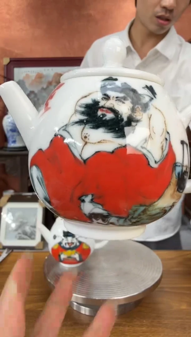 吴义松陶盟手工手绘陶瓷编码：5171