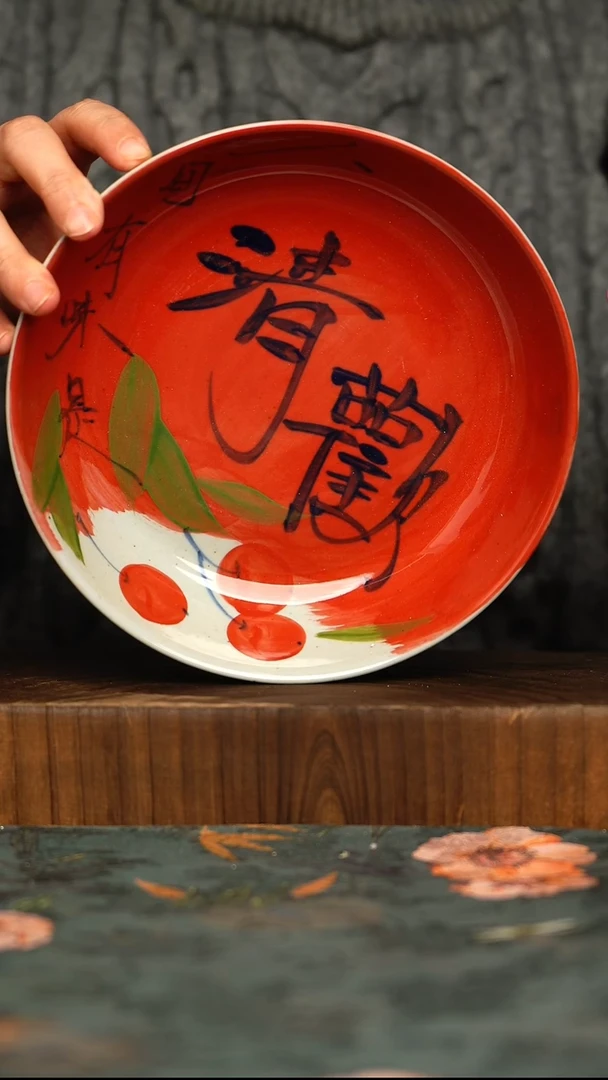 杯釉下彩手工手绘同款陶器