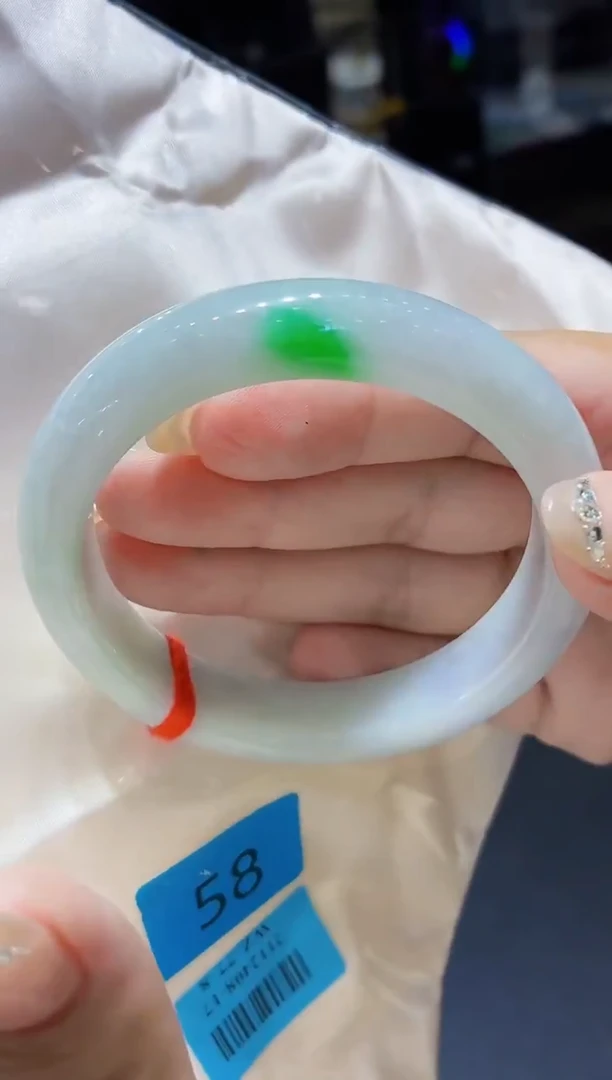 未镶嵌手镯翡翠翡翠手镯58