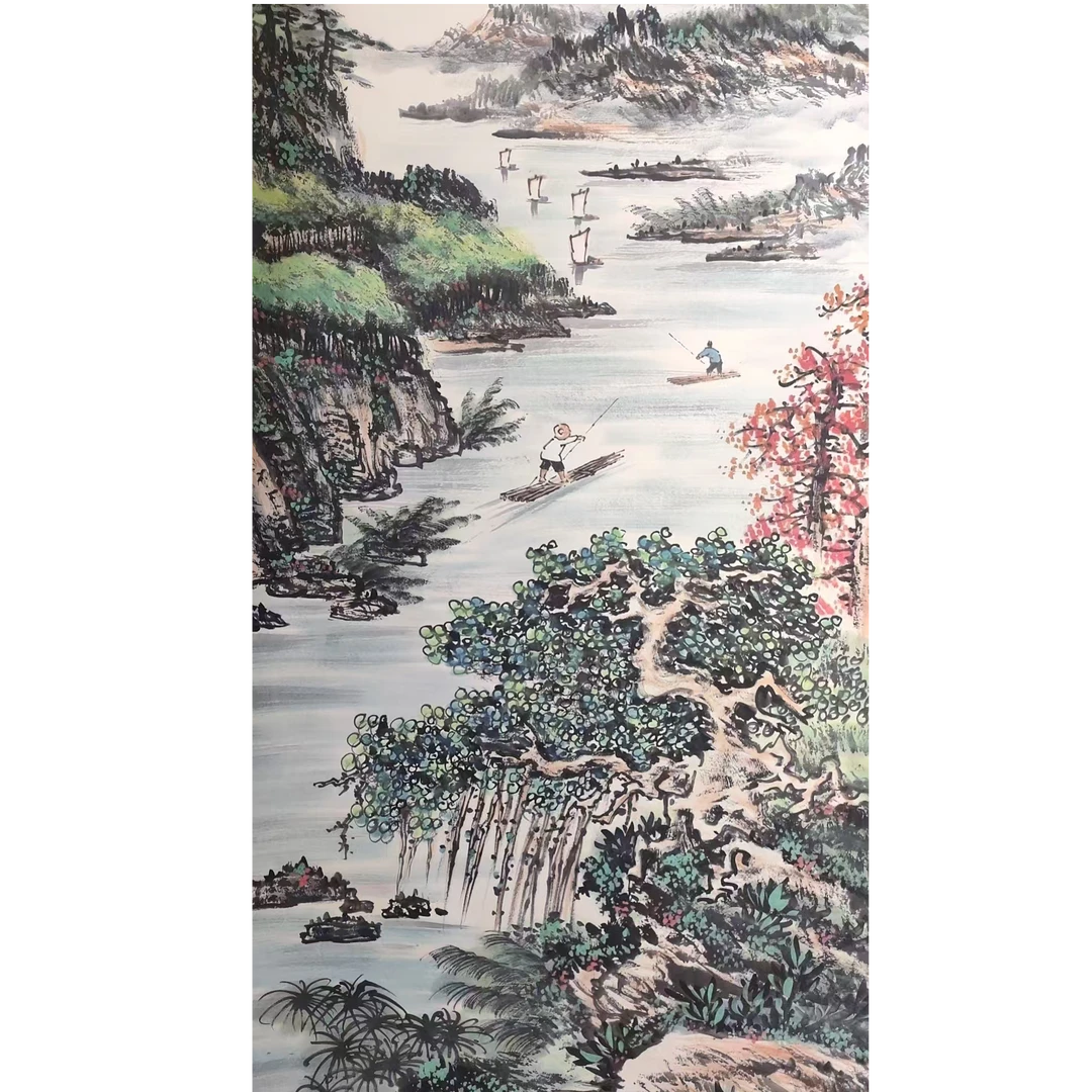 关   山水立轴138/67