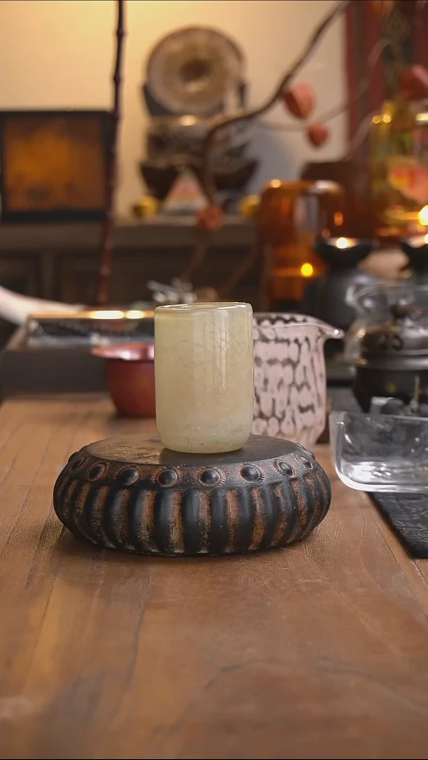 饴山琉璃象形闻香杯