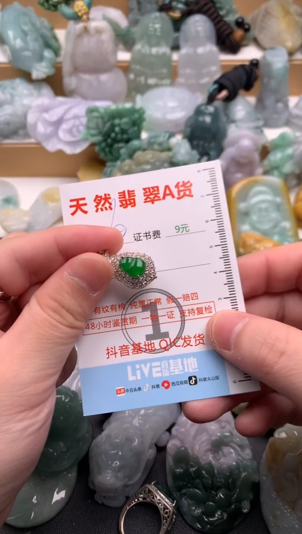 吊坠(不含链)未镶嵌翡翠1