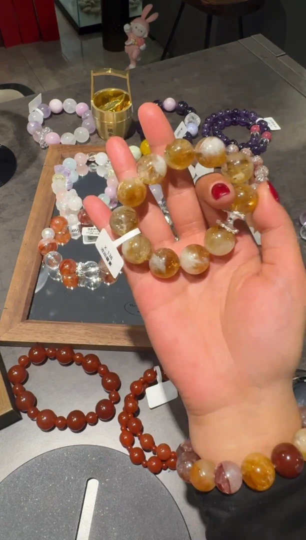 未镶嵌手链水晶天然水晶 多样性发货发其一 颜色微差