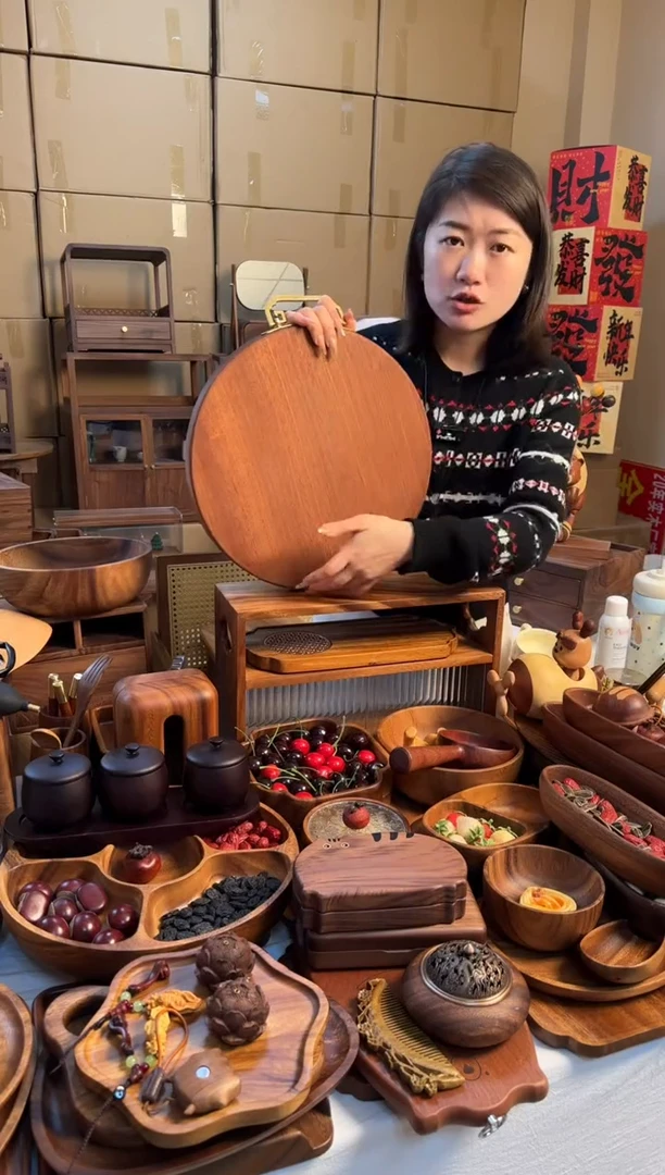 【闪购商品】沙比利圆形大号菜盘-35*3cm