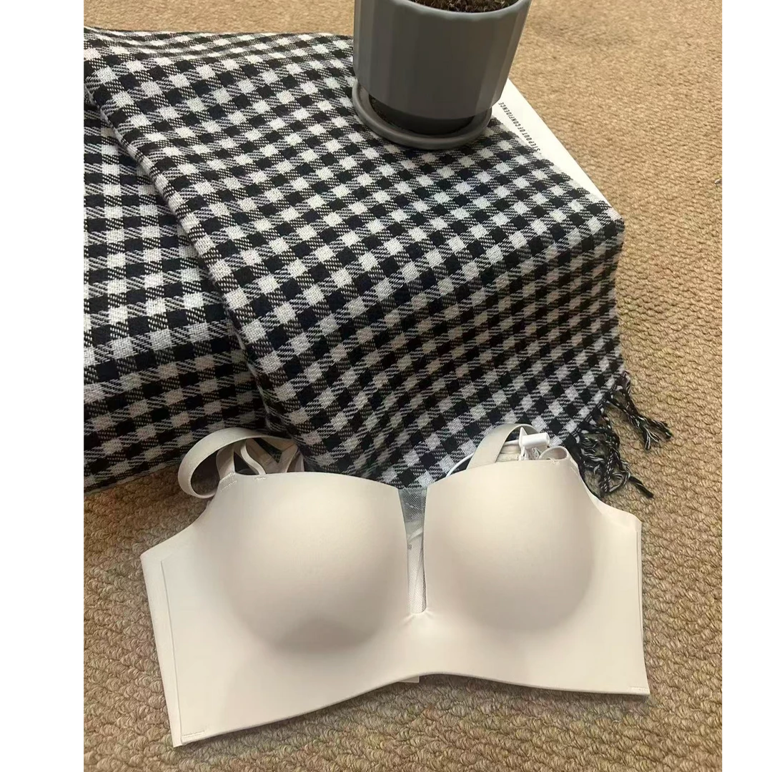 文胸 D咖粉色 A2052