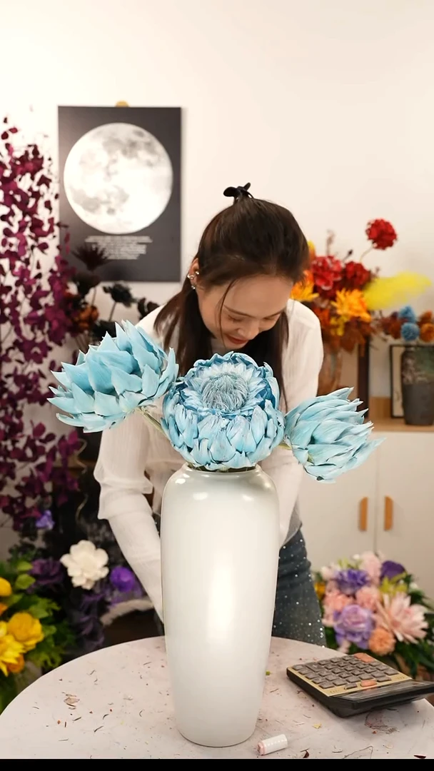 豆*族洋蓟永生花   A60