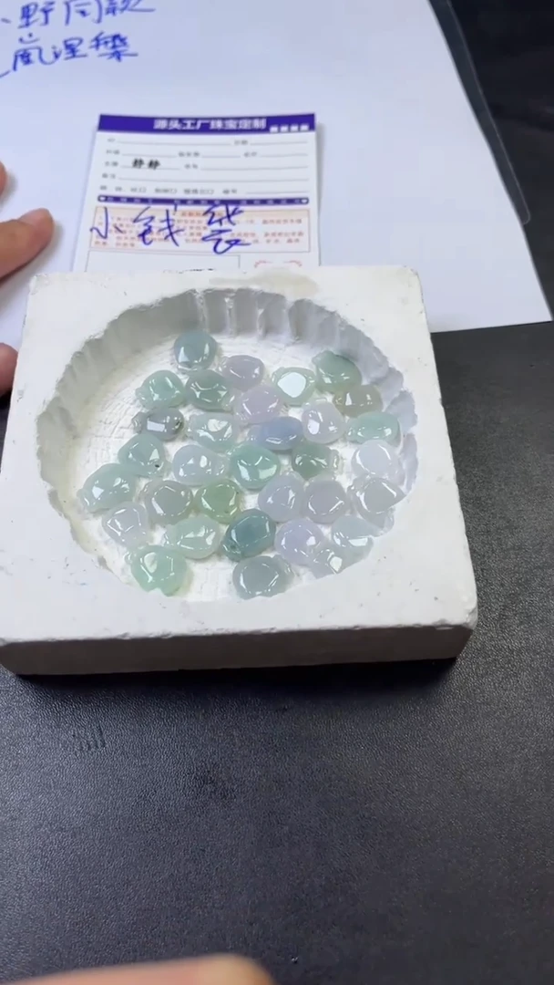 未镶嵌挂件翡翠钱袋/多样性发一件