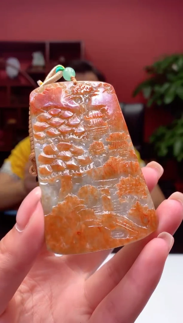 吊坠(不含链)未镶嵌翡翠天然翡翠A货26