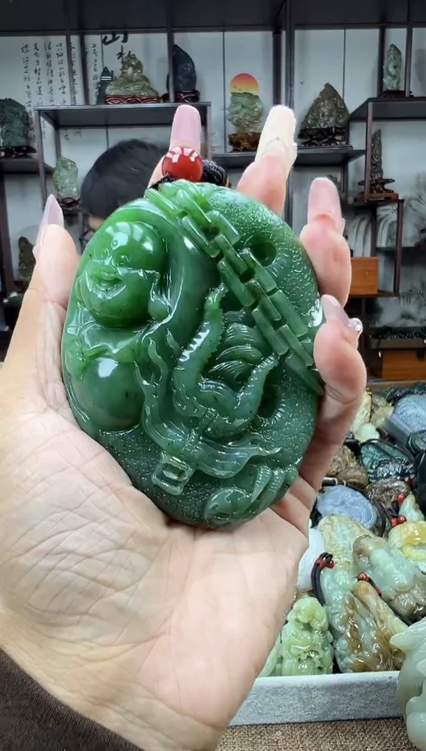 未镶嵌和田玉把件1