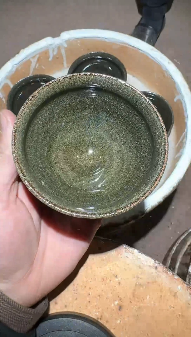 【闪购商品】茶盏建窑建盏柴烧55