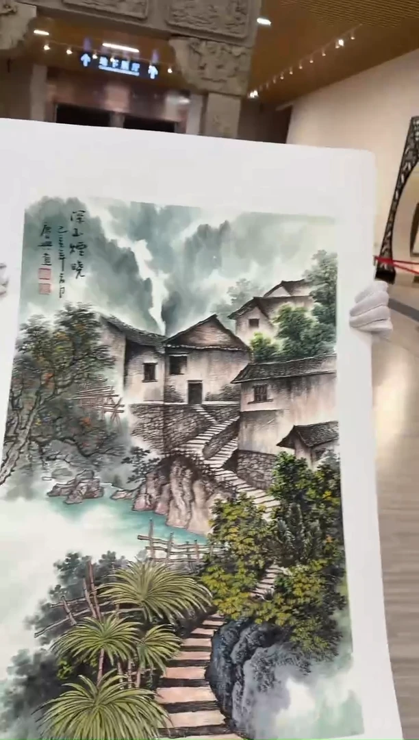 国画18赵隆轩美术馆李庆兴老师作品