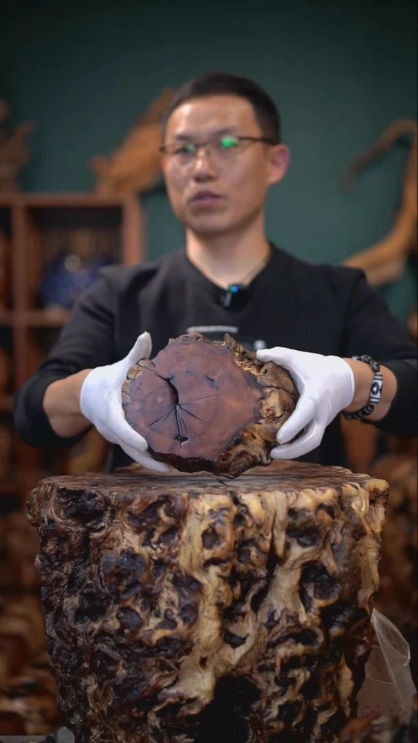 【闪购商品】枣木雷击枣木底座