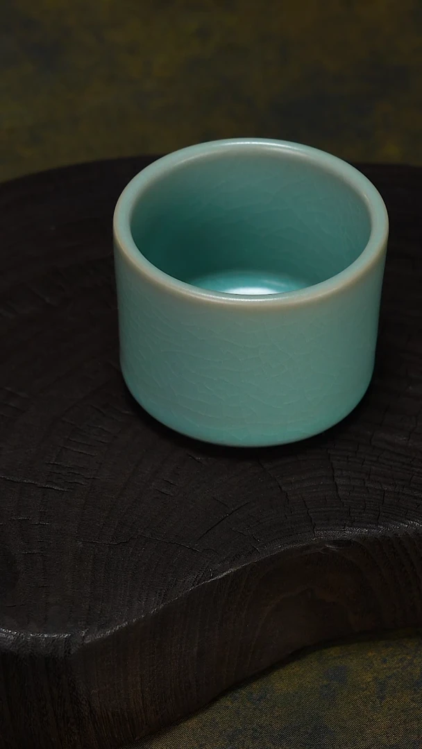 杯子瓷扳指杯-精品