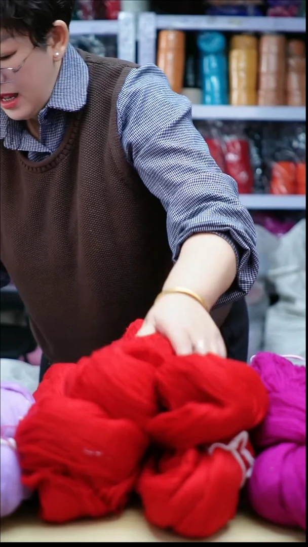 羊毛欢姐手编线B143