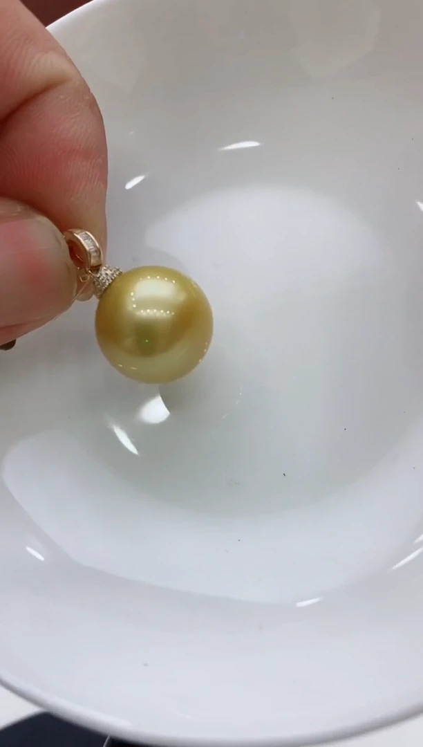 未镶嵌吊坠海水珍珠30 吊坠16-17mm