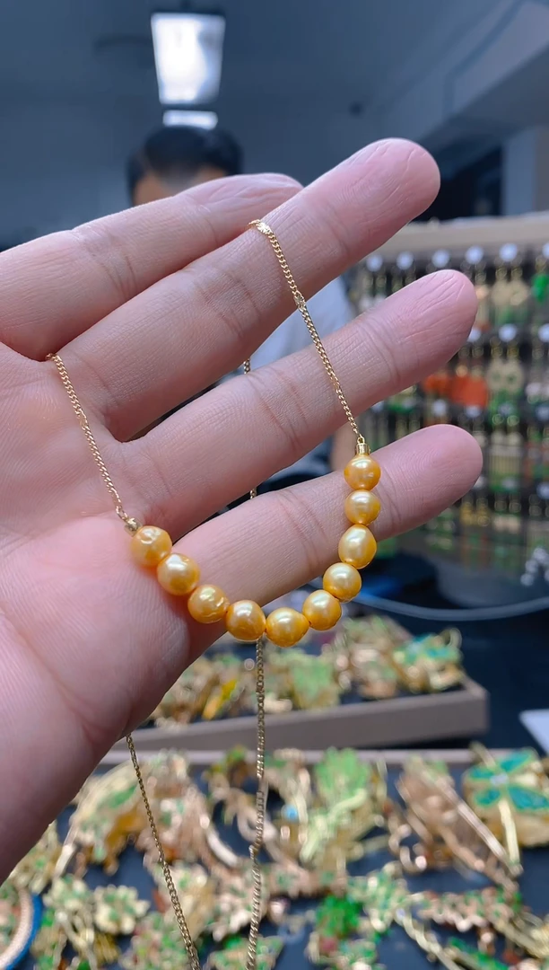 【闪购商品】淡水珍珠耳饰合金071珍珠饰品