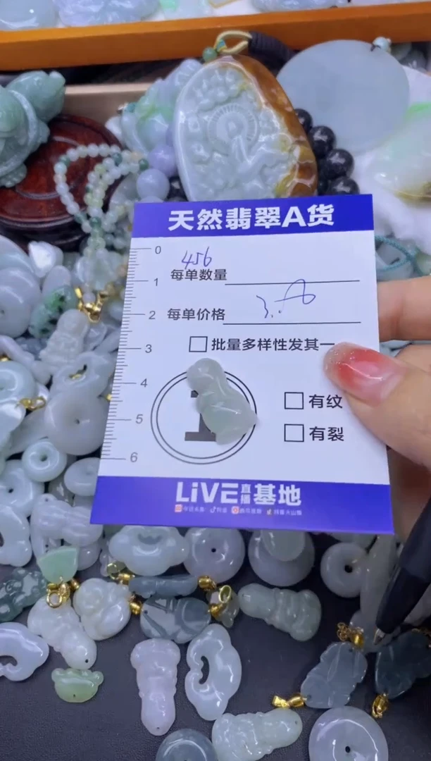 颈饰未镶嵌翡翠天然翡翠A货批量多样性发一件
