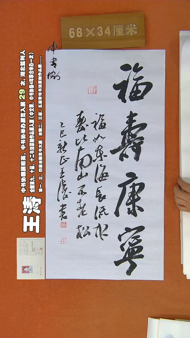 【闪购商品】书法661王涛书法作品