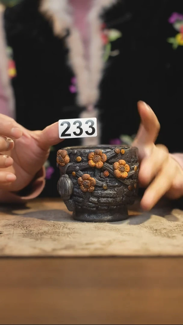 陶瓷茶器茶具主人杯233