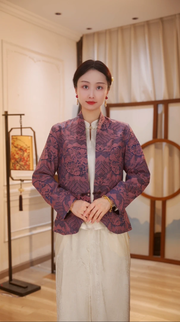 紫山·春季新款重磅百搭外套-5490小文