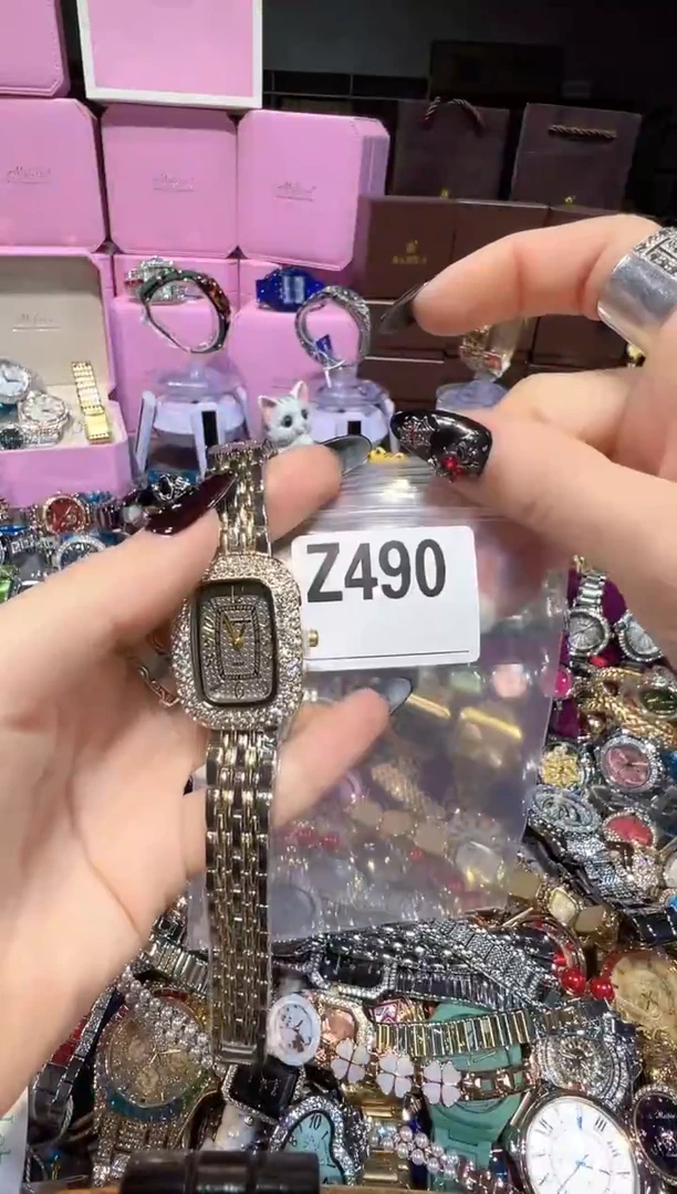 石英机芯不锈钢不锈钢直播定闪专用