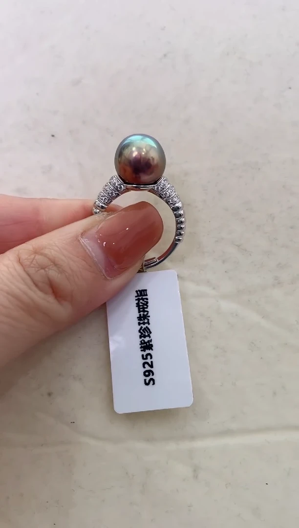 【闪购商品】淡水珍珠LL银S925镶嵌珍珠戒指@@c1227