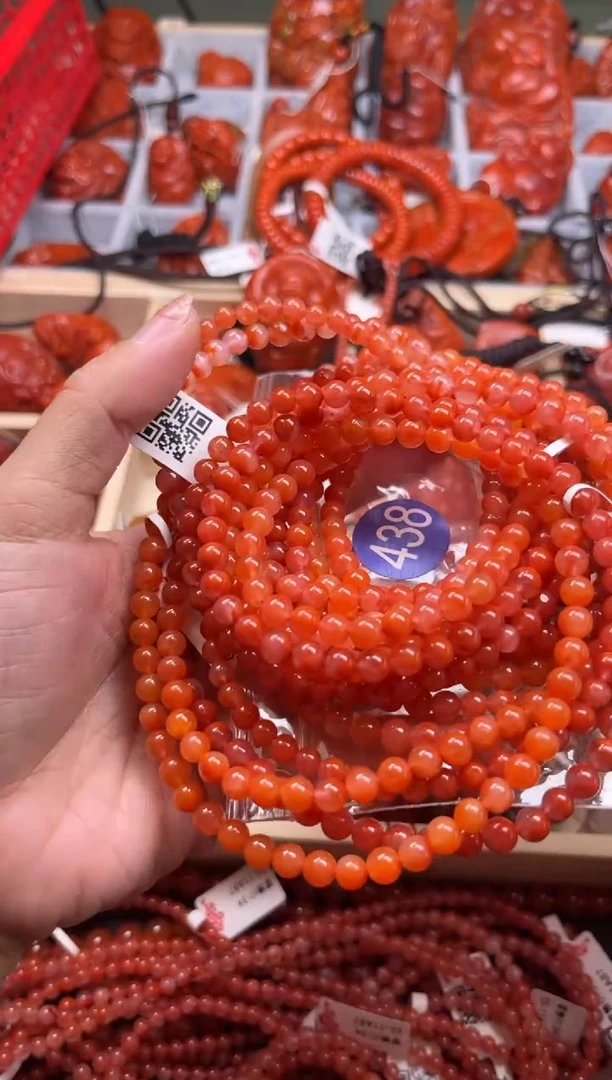 【闪购商品】南红玛瑙珠宝奇石未镶嵌438-5+随机多样性/一条