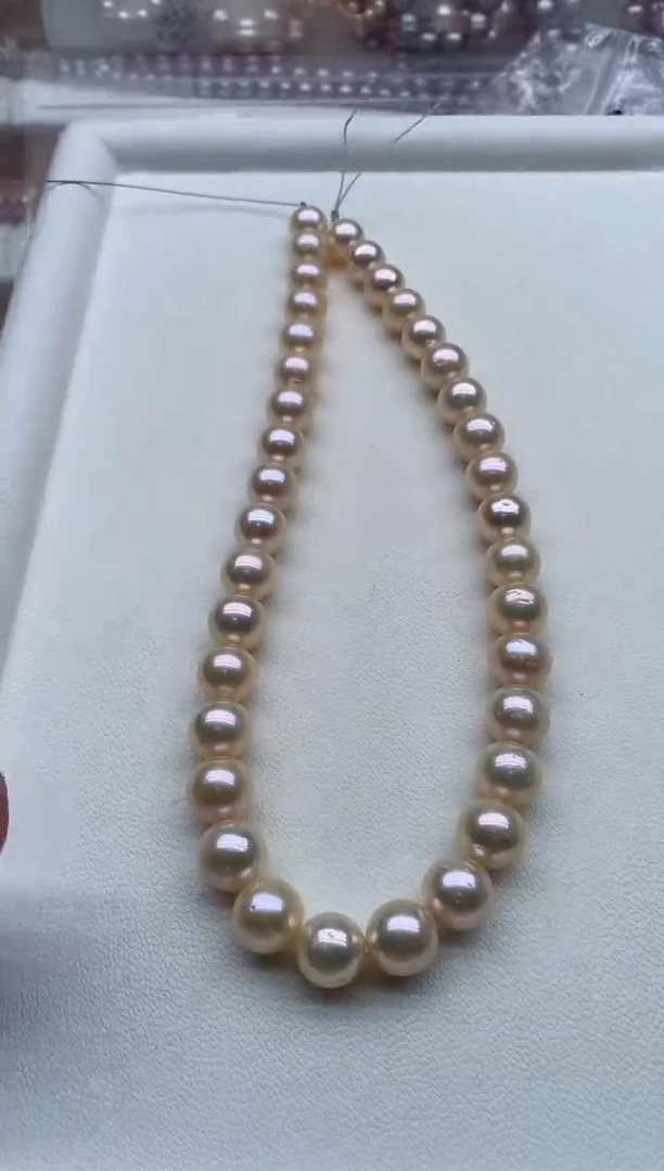 淡水珍珠未镶嵌裸珠无扣头非无暇