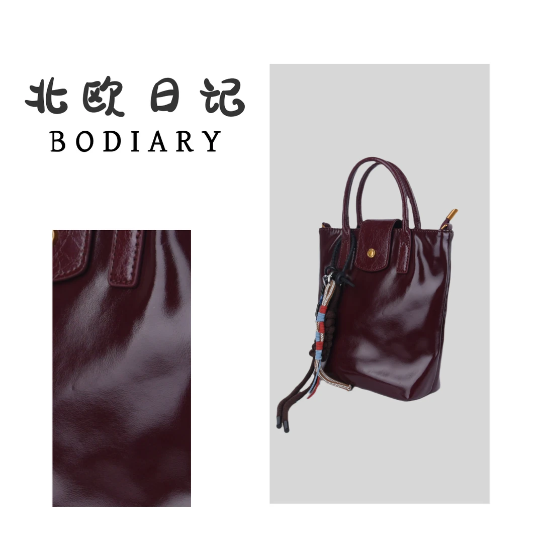 北欧日纪BD9188-经典百搭时尚手提斜挎包包